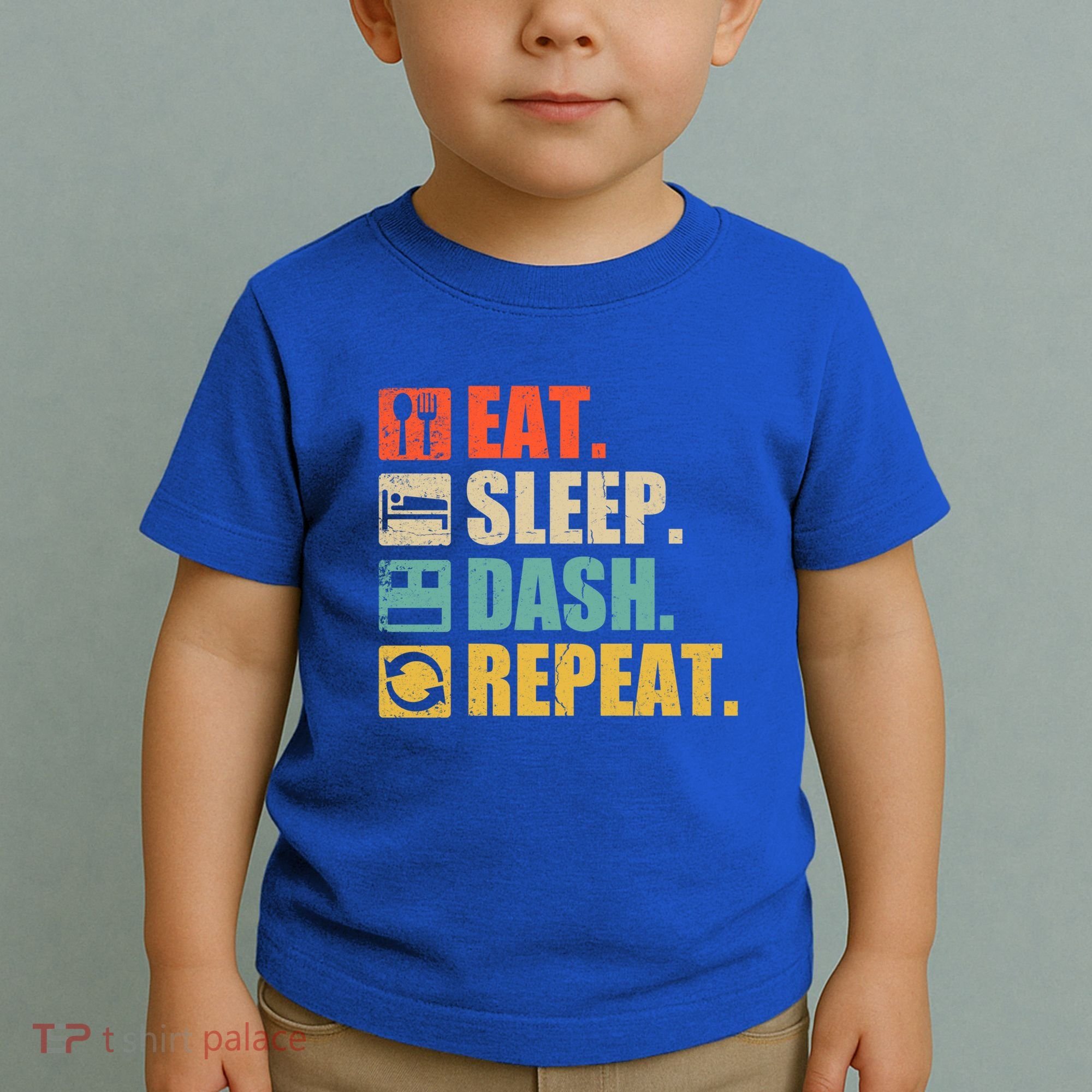 Retro Eat Sleep Dash Repeat Video Game Gift Toddler T-Shirt