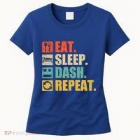 Retro Eat Sleep Dash Repeat Video Game Gift Women's T-Shirt thumb 0