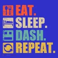 Retro Eat Sleep Dash Repeat Video Game Gift Women's T-Shirt thumb 6