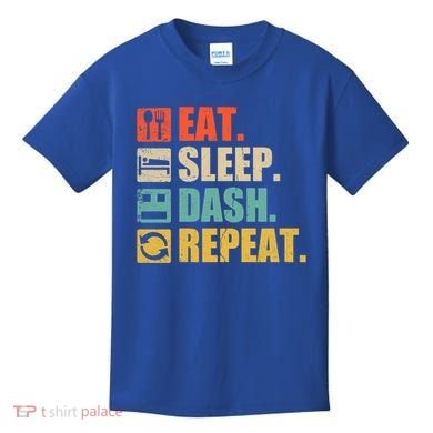 Retro Eat Sleep Dash Repeat Video Game Gift Kids T-Shirt