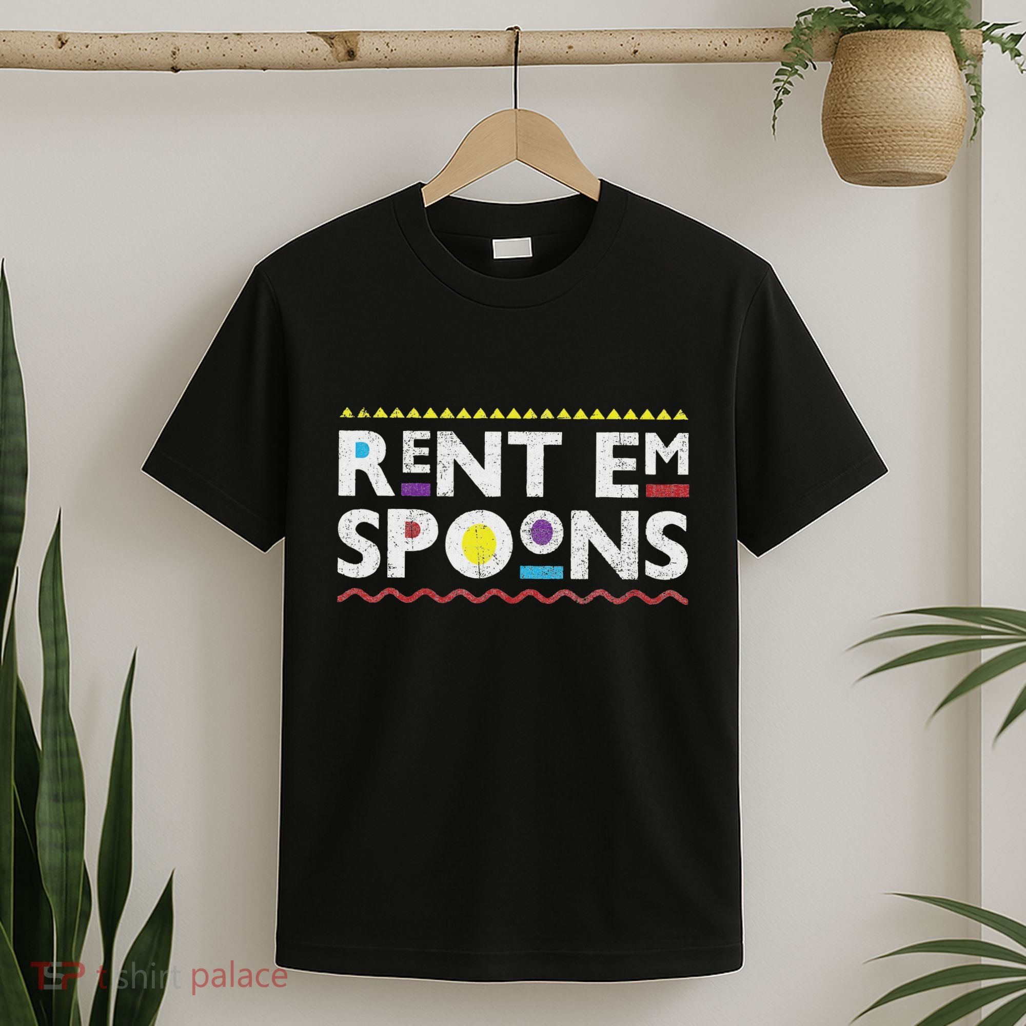 Rent Em Spoons 90S Style African T-Shirt