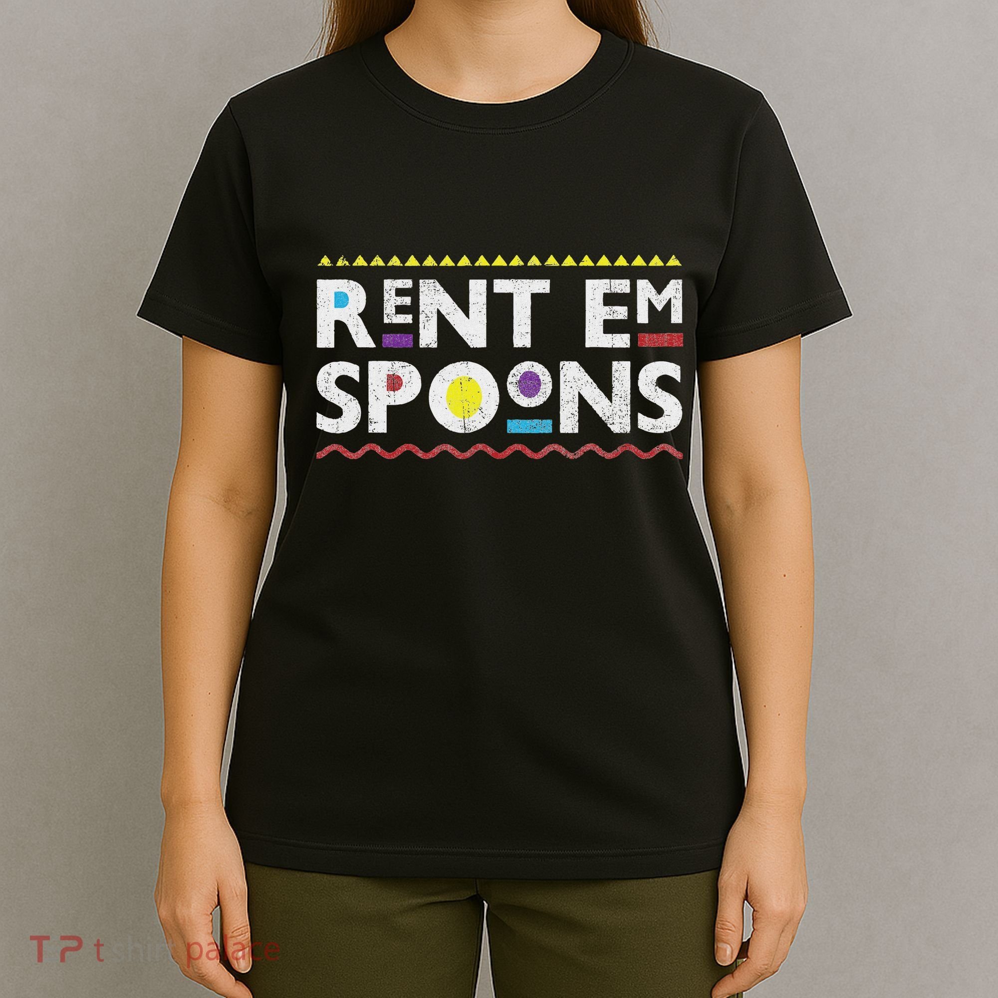 Rent Em Spoons 90S Style African T-Shirt
