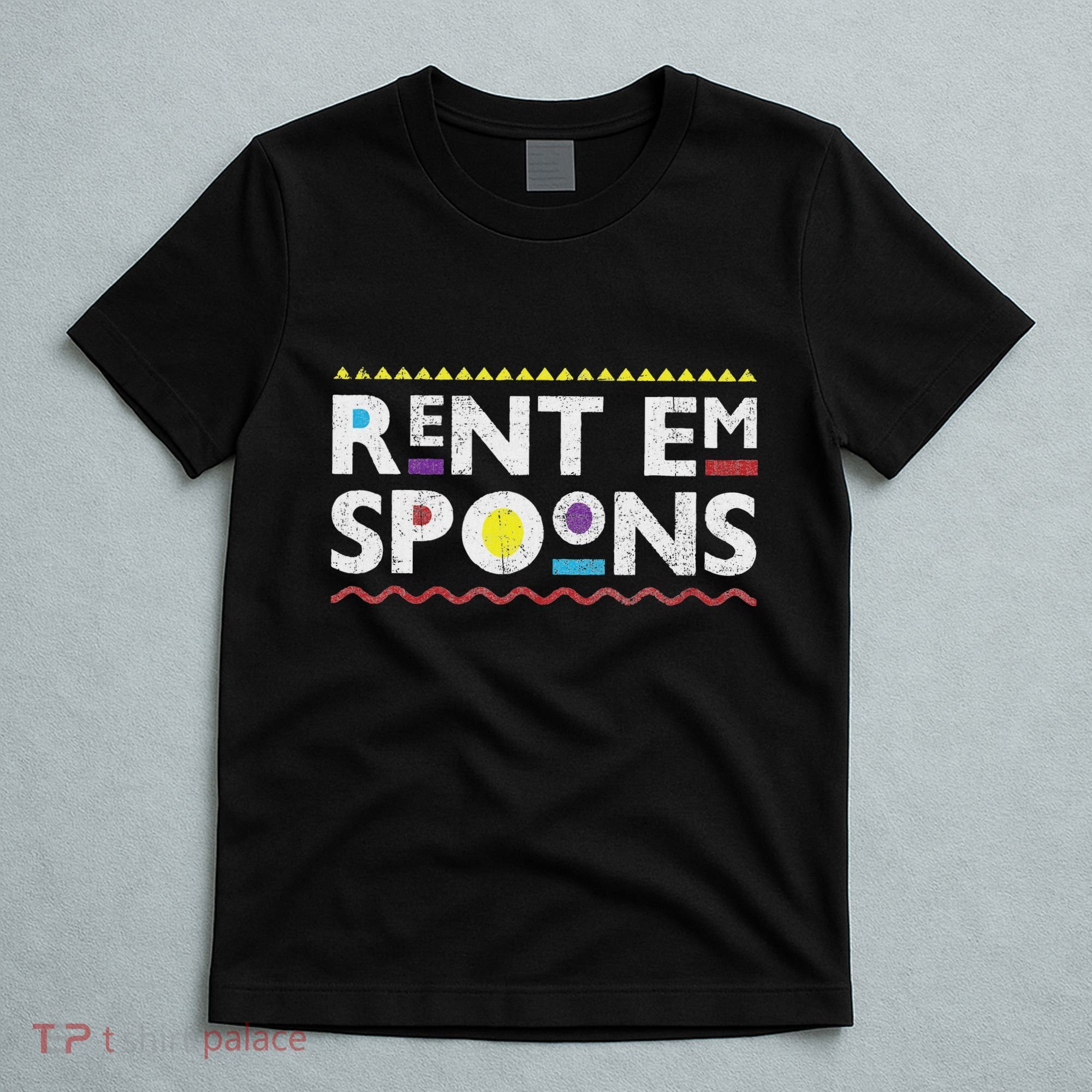 Rent Em Spoons 90S Style African T-Shirt