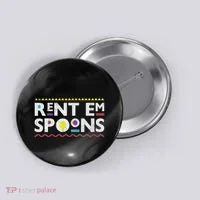 Rent Em Spoons 90S Style African Button thumb 0