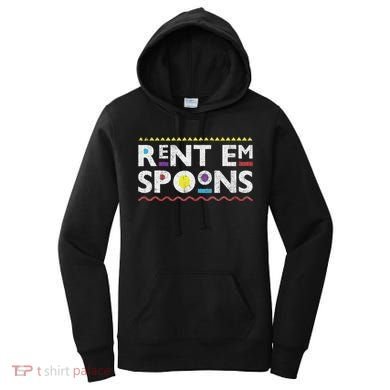 Rent Em Spoons 90S Style African Women's Hoodie