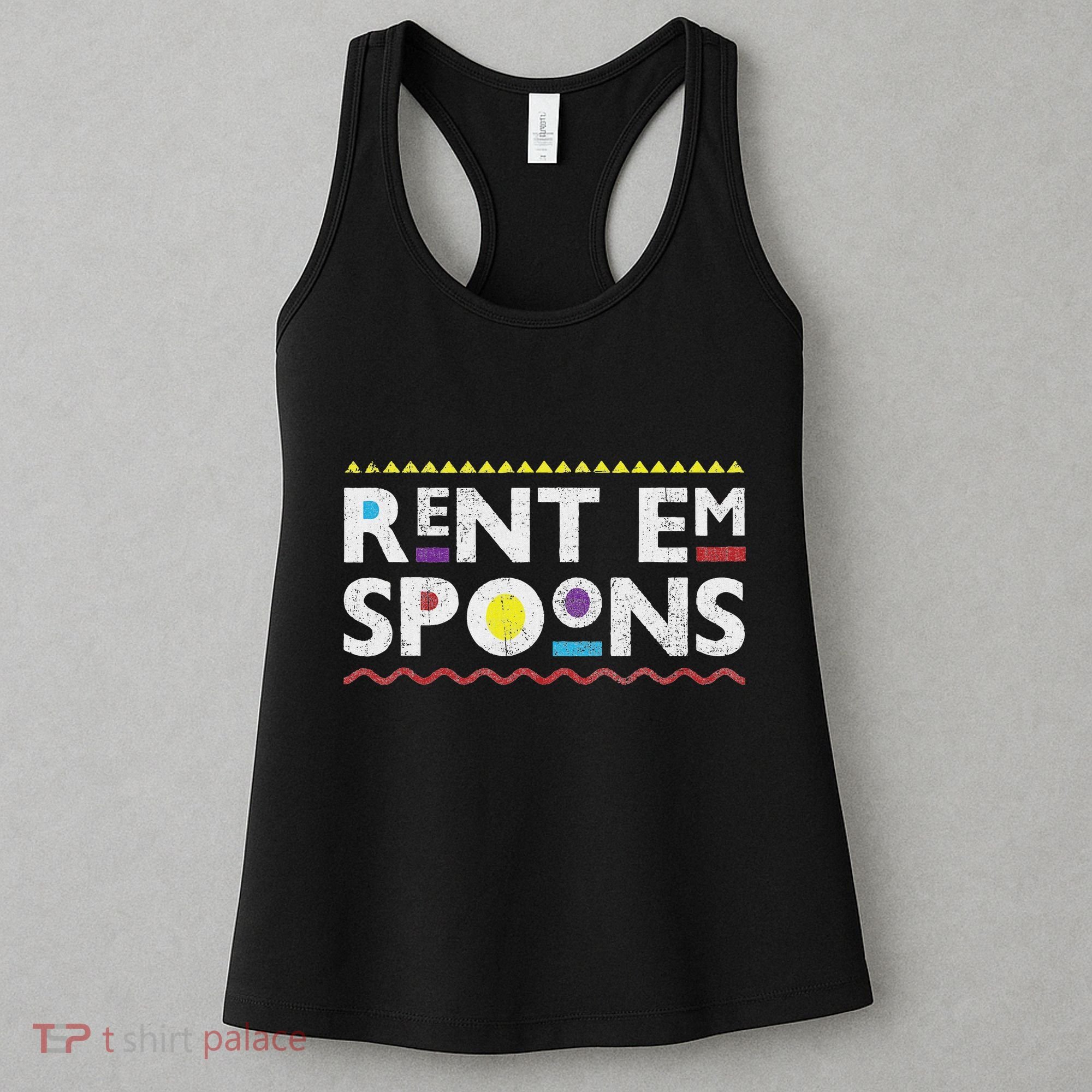 Rent Em Spoons 90S Style African Women's Tank Top