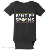 Rent Em Spoons 90S Style African Baby Bodysuit thumb 0