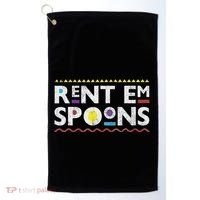 Rent Em Spoons 90S Style African Golf Towel thumb 0