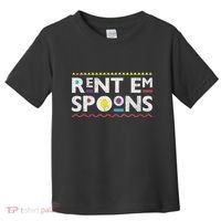 Rent Em Spoons 90S Style African Toddler T-Shirt thumb 0