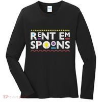 Rent Em Spoons 90S Style African Women's Long Sleeve Shirt thumb 0
