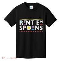 Rent Em Spoons 90S Style African Kids T-Shirt thumb 0