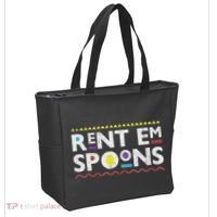 Rent Em Spoons 90S Style African Tote Bag thumb 2