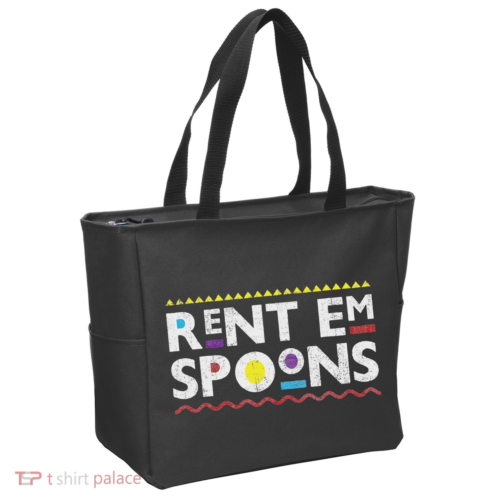 Rent Em Spoons 90S Style African Tote Bag