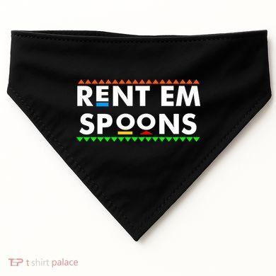 Rent Em Spoons USA-Made Doggie Bandana