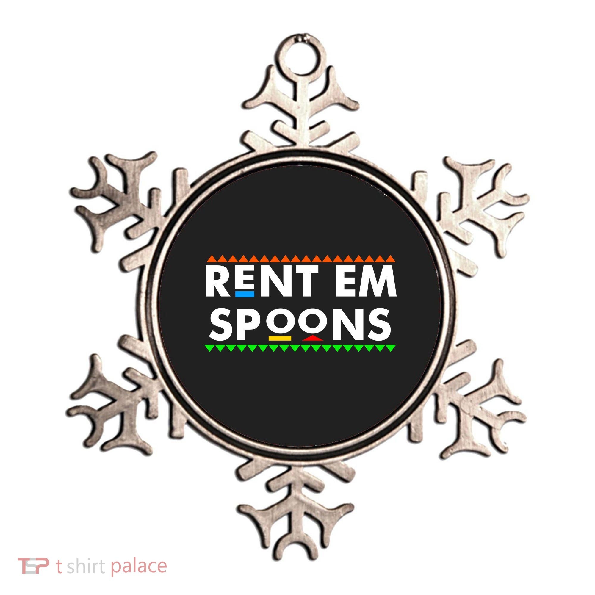 Rent Em Spoons Ornament