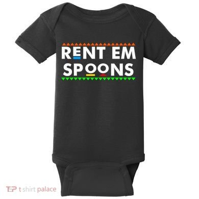 Rent Em Spoons Baby Bodysuit