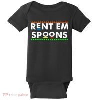 Rent Em Spoons Baby Bodysuit thumb 0