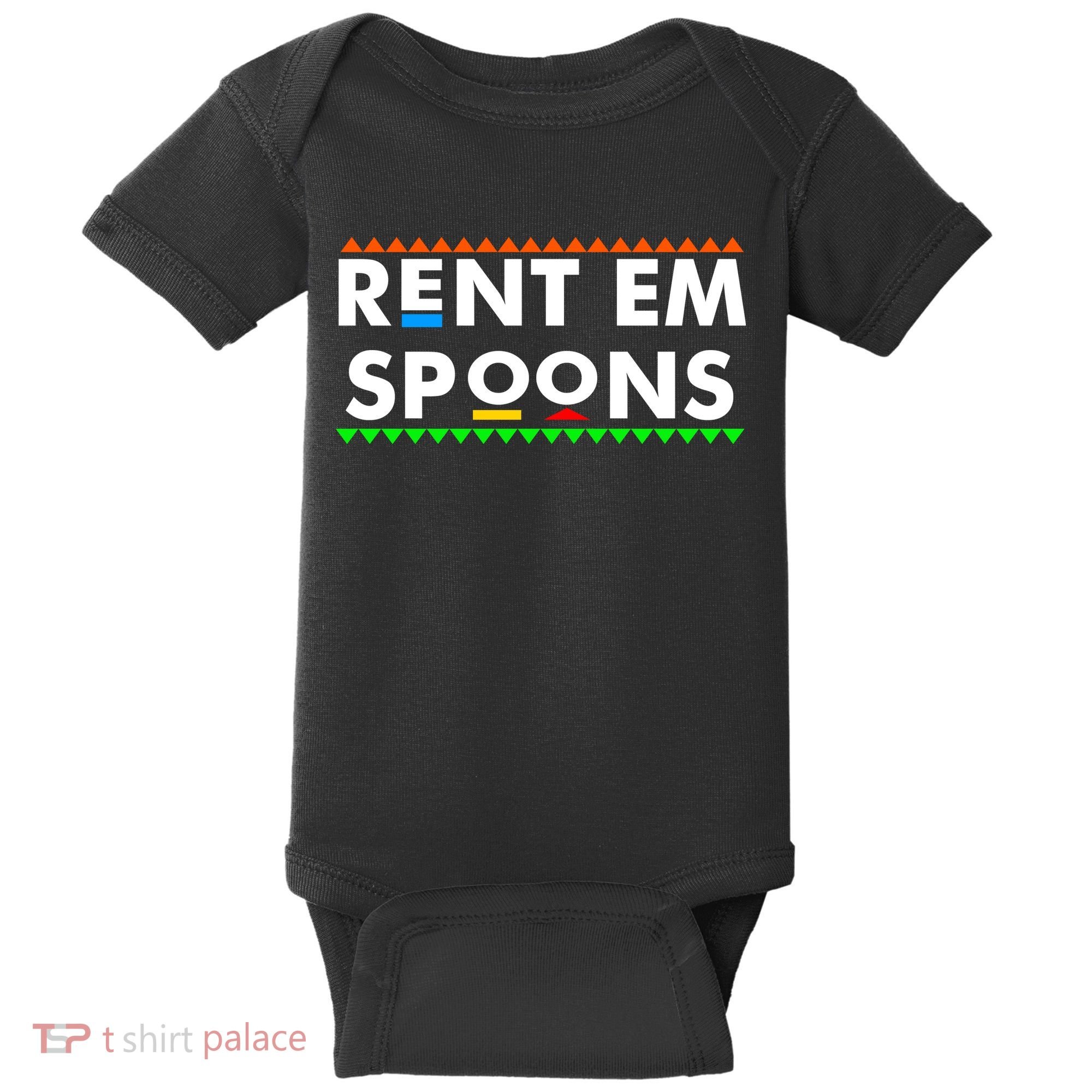 Rent Em Spoons Baby Bodysuit