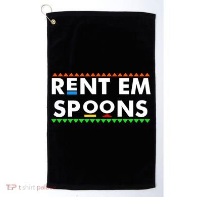 Rent Em Spoons Golf Towel