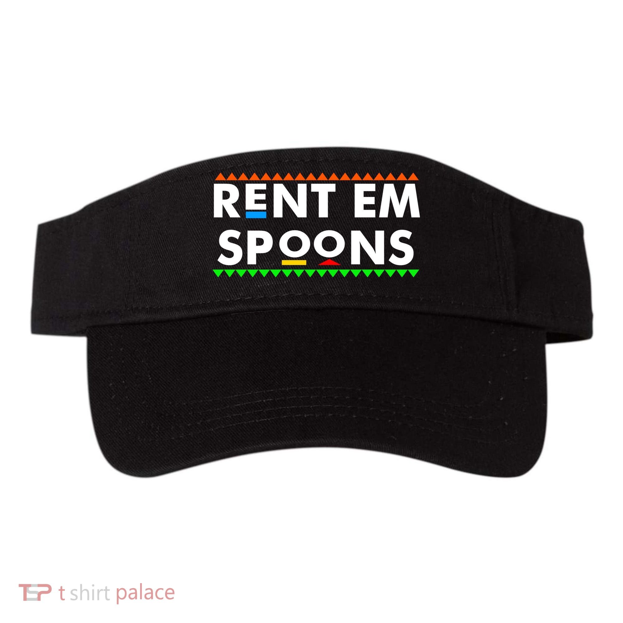 Rent Em Spoons Visor