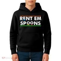 Rent Em Spoons Kids Hoodie thumb 4