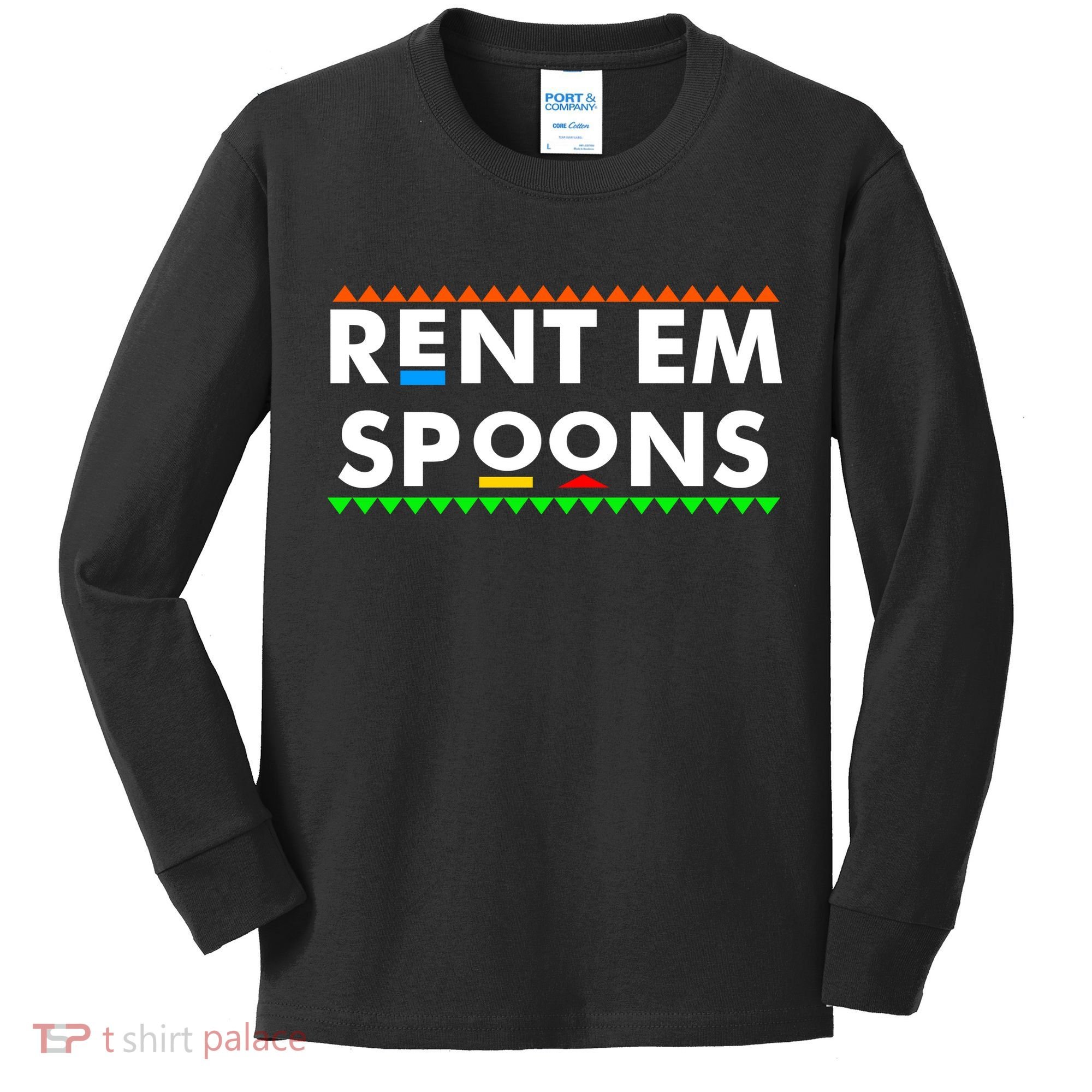 Rent Em Spoons Kids Long Sleeve Shirt