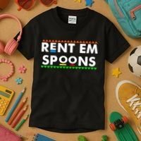 Rent Em Spoons Kids T-Shirt thumb 3