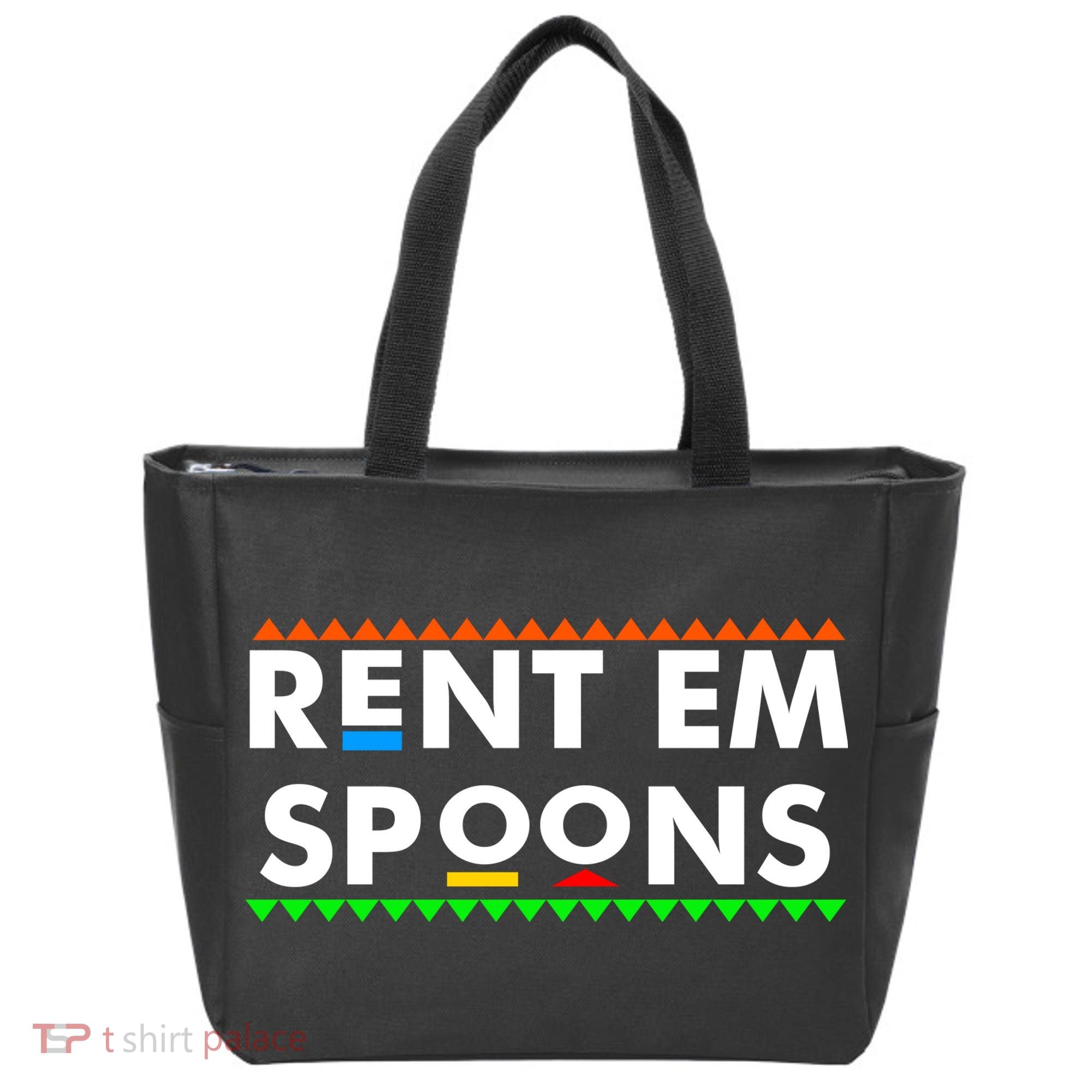Rent Em Spoons Tote Bag