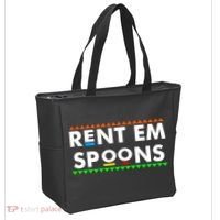 Rent Em Spoons Tote Bag thumb 2