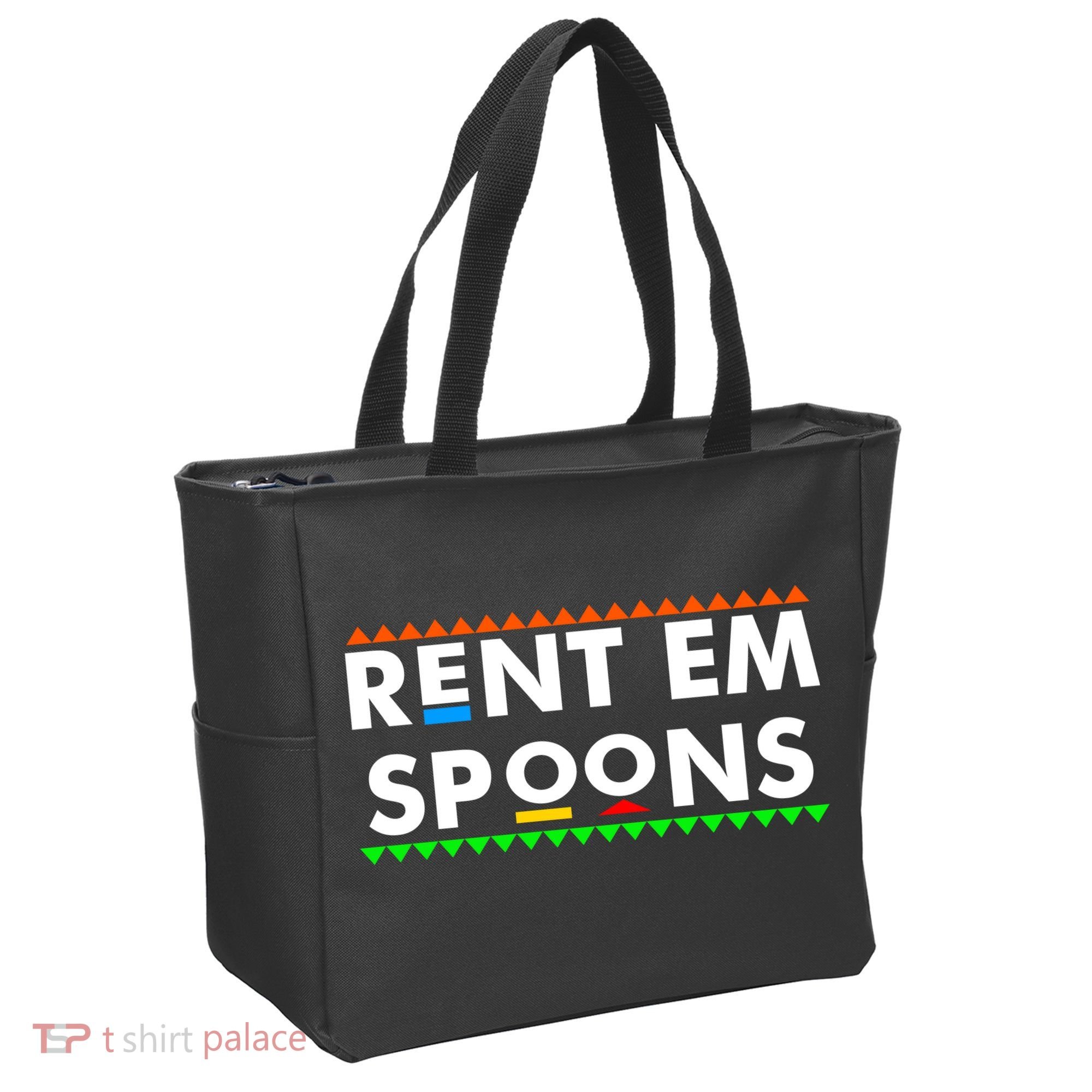 Rent Em Spoons Tote Bag