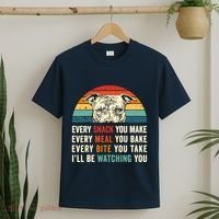 Retro Every Snack You Make Every Meal You Bake Pittie Dog T-Shirt thumb 2