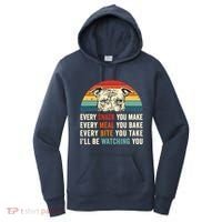 Retro Every Snack You Make Every Meal You Bake Pittie Dog Women's Hoodie thumb 0