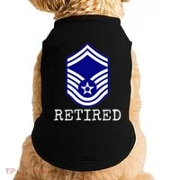 Retired E8 Senior Master Sergeant Doggie Tank thumb 0