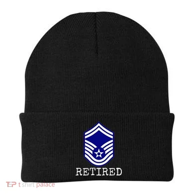 Retired E8 Senior Master Sergeant Beanie