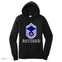 Retired E8 Senior Master Sergeant Women's Hoodie thumb 0