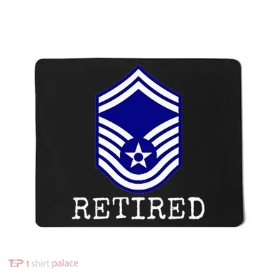 Retired E8 Senior Master Sergeant Mousepad