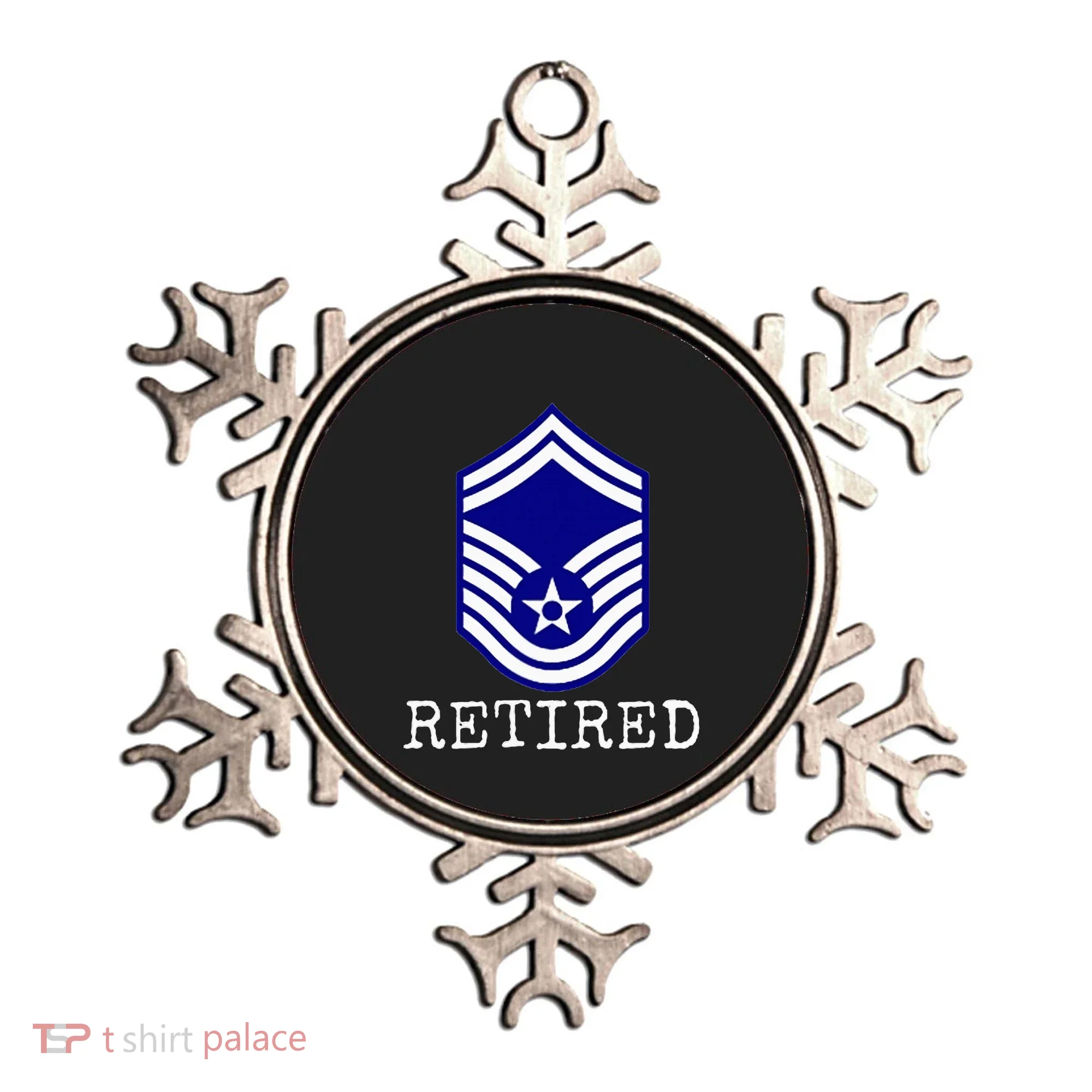 Retired E8 Senior Master Sergeant Ornament