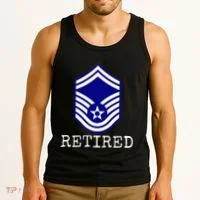 Retired E8 Senior Master Sergeant Tank Top thumb 3