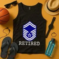 Retired E8 Senior Master Sergeant Tank Top thumb 4