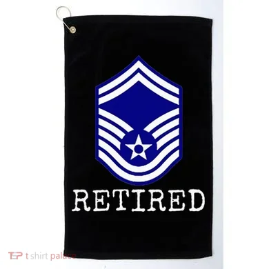 Retired E8 Senior Master Sergeant Golf Towel
