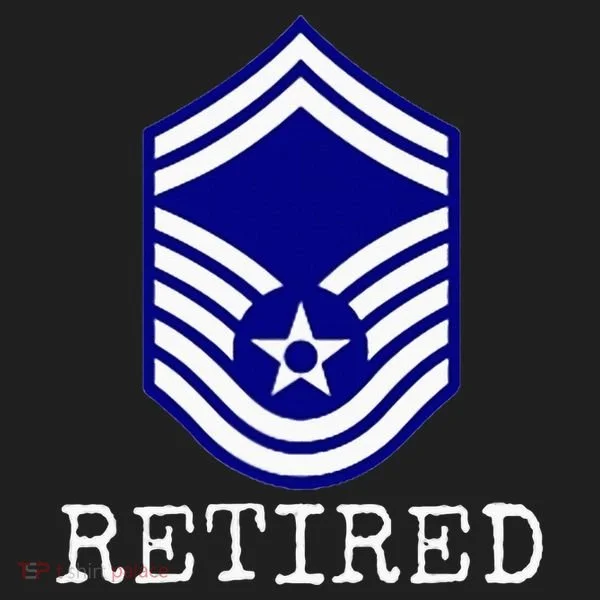 Retired E8 Senior Master Sergeant Golf Towel