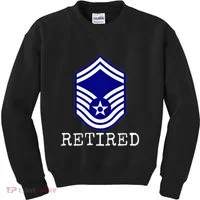 Retired E8 Senior Master Sergeant Kids Sweatshirt thumb 0
