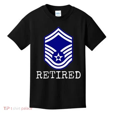 Retired E8 Senior Master Sergeant Kids T-Shirt