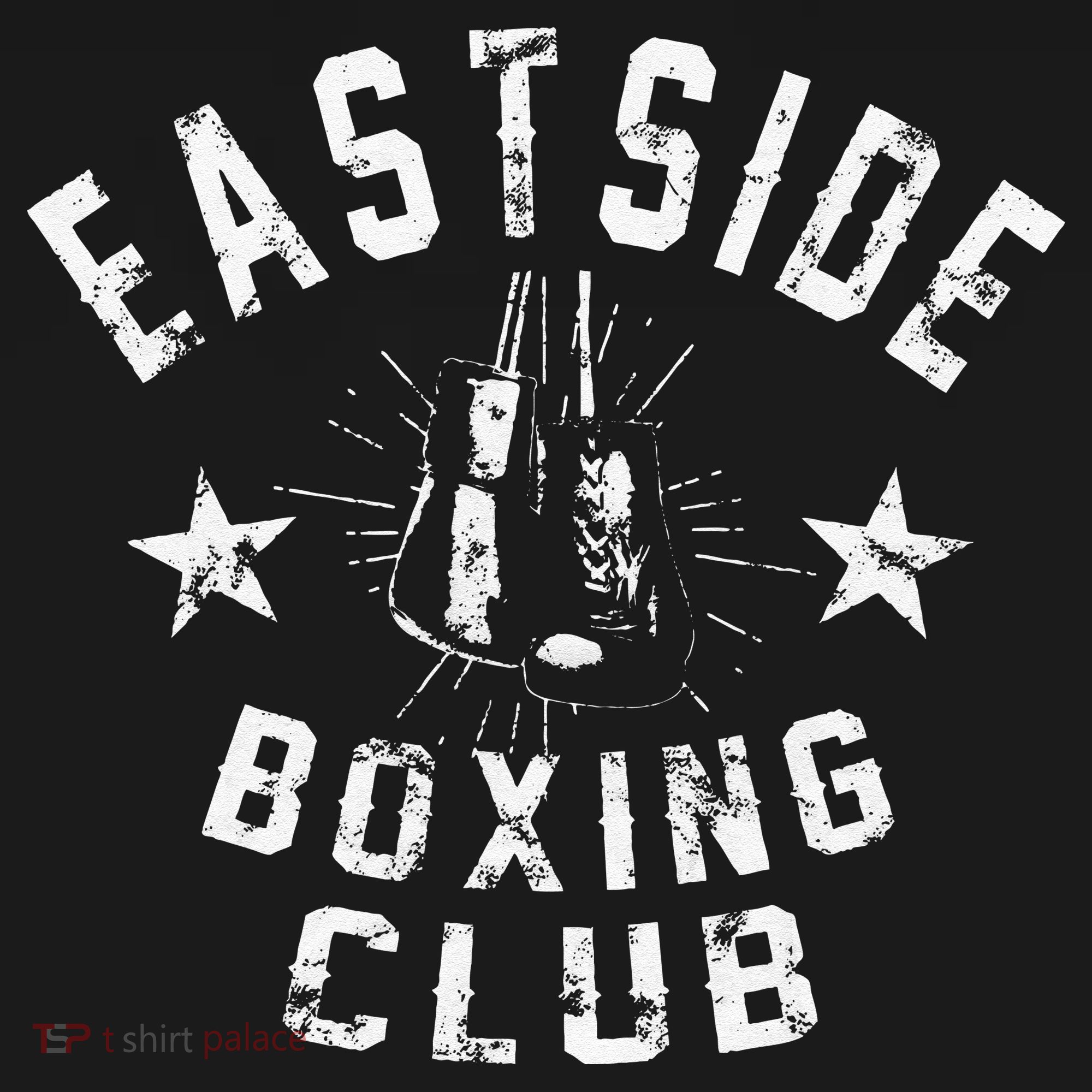 Retro East Side Boxing Club Vintage Distressed T-Shirt