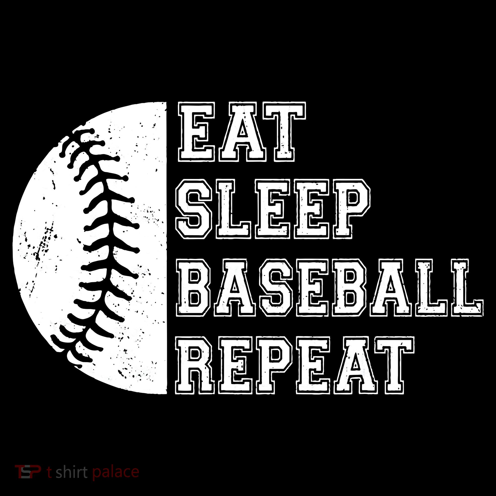 retro Eat Sleep Baseball Repeat Baseball Player Toddler Hoodie