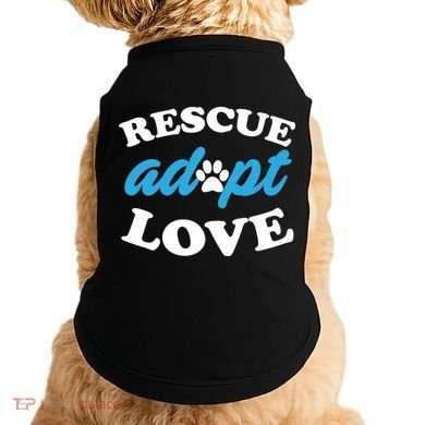 Rescue Adopt Love Doggie Tank