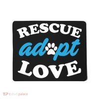 Rescue Adopt Love Mousepad thumb 0