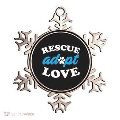 Rescue Adopt Love Ornament