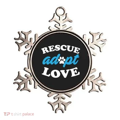 Rescue Adopt Love Ornament