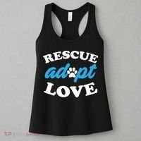 Rescue Adopt Love Women's Tank Top thumb 3